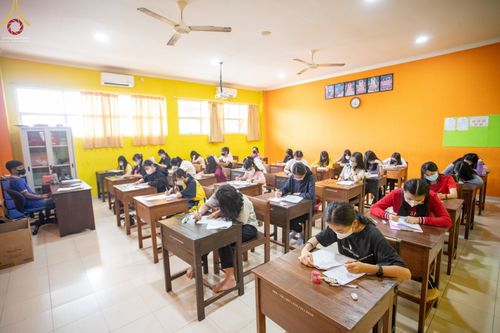 ภาพ No.65004:โครงการตอบปัญหาธรรมะทางก้าวหน้า IMEC (International Morals and Ethics Contest) ครั้งที่ 40 ในวันที่ 19  20 พฤศจิกายน พ.ศ. 2565 ณ สนามสอบโรงเรียน Sekolah Bodhi Dharma เขตบาตัม ประเทศอินโดนีเซีย