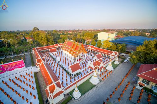 ภาพ No.73193:พุทธบุตรธรรมยาตรา ปฏิบัติธรรมและบันทึกภาพประวัติศาสตร์ ในโครงการธรรมยาตรากตัญญูบูชา มหาปูชนียาจารย์ พระมงคลเทพมุนี(สด จนฺทสโร) พระผู้ปราบมาร อนุสรณ์สถาน 7 แห่ง ปีที่ 11 ณ วัดโบสถ์ (บน) ต.บางคูเวียง อ.บางกรวย จ.นนทบุรี วันที่ 19 มกราคม พ.ศ. 2566