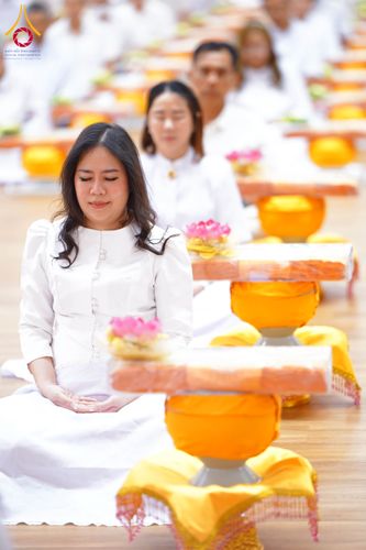 ภาพ No.313686:วันอาทิตย์ที่ 15 มีนาคม พ.ศ. 2569 พิธีร่วมบุญบรรพชาสามเณร 5000 รูป ณ ห้องแก้วสารพัดนึก 2 สภาธรรมกายสากล วัดพระธรรมกาย