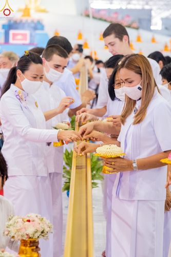 ภาพ No.82405:พิธีหล่อพระประธานเพื่อประดิษฐาน ณ มหาวิหารคด วันอาทิตย์ที่ 11 มิถุนายน พ.ศ. 2566 ณ สภาธรรมกายสากล วัดพระธรรมกาย