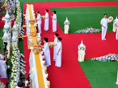 ภาพ No.316620:วันอาทิตย์ที่ 29 มีนาคม พ.ศ. 2569 พิธีทอดผ้าบังสุกุลและพิธีชำระร่าง โยมพ่อณรงค์ จินตมากุล  สิริอายุ 99 ปี 11 เดือน โยมบิดา พระครูปลัดรัตนวีรวัฒน์ (รังสฤษดิ์ อิทฺธิจินตโก) ที่ปรึกษาเจ้าคณะจังหวัดปทุมธานี เจ้าอาวาสวัดพระธรรมกาย  ณ ฌาปนสถานชั่วคราว ทางเข้า 