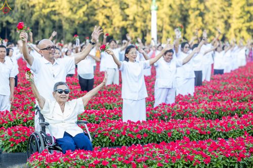 ภาพ No.280973:วันที่ 28 ธันวาคม พ.ศ.2568 กิจกรรมเก็บดอกแพงรวย ณ ทุ่งสวรรค์ตะวันฉาย วัดพระธรรมกาย