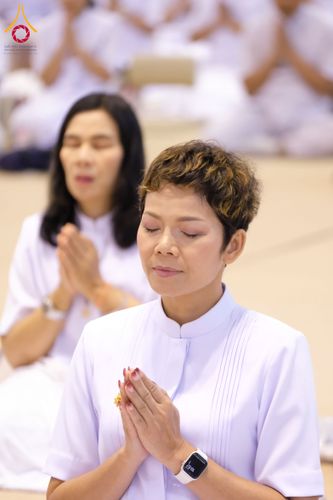 ภาพ No.287644:วันที่ 1 มกราคม พ.ศ. 2569 พิธีบูชาข้าวพระ ณ สภาธรรมกายสากล วัดพระธรรมกาย