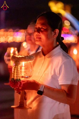 ภาพ No.312341:วันอังคารที่ 3 มีนาคม พ.ศ.2569 พิธีเวียนประทักษิณและจุดมาฆประทีป (ภาพชุดที่ 2) ณ ลานธรรมพระมหาธรรมกายเจดีย์ วัดพระธรรมกาย