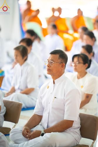 ภาพ No.311011:วันอาทิตย์ที่ 22 กุมภาพันธ์ พ.ศ. 2569 พิธีประดิษฐานพระประธาน “พระธรรมกาย” ณ ธุดงคสถานอำนาจเจริญ จังหวัดอำนาจเจริญ