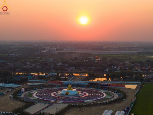 ภาพ No.116789:พิธีต้อนรับพระธรรมยาตรา ปีที่ 12 ณ อนุสรณ์สถานบางปลา จ.นครปฐม วันที่ 21 มกราคม พ.ศ. 2567