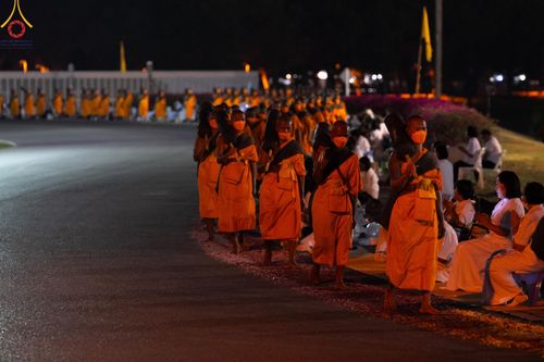 ภาพ No.120480:พิธีต้อนรับพระธรรมยาตรา ในโครงการธรรมยาตรา กตัญญูบูชา มหาปูชนียาจารย์ พระมงคลเทพมุนี(สด จนฺทสโร) พระผู้ปราบมาร อนุสรณ์สถาน 7 แห่ง ปีที่ 12 วันที่ 28 มกราคม พ.ศ. 2567 ณ วัดพระธรรมกาย จ.ปทุมธานี (ชุดที่ 2)