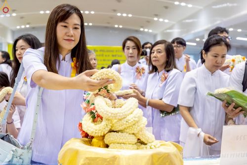 ภาพ No.243771:วันอาทิตย์ที่ 7 กันยายน พ.ศ. 2568 พิธีบูชาครูผู้ค้นพบวิชชาธรรมกาย , พิธีบูชาข้าวพระ ณ สภาธรรมกายสากล วัดพระธรรมกาย