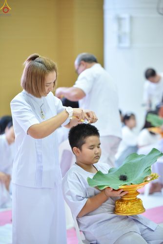 ภาพ No.316798:วันเสาร์ที่ 28 มีนาคม พ.ศ.2569 พิธีปลงผมนาคธรรมทายาท โครงการสามเณรยุวธรรมทายาท รุ่นที่ 34 โครงการสามเณรมัชฌิมธรรมทายาท รุ่นที่ 30 ณ มหารัตนวิหารคด 13 วัดพระธรรมกาย