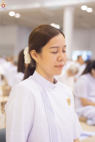 ภาพ No.328023:วันอาทิตย์ต้นเดือนที่ 3 พฤษภาคม พ.ศ.2569 พิธีบูชาข้าวพระ ณ วัดพระธรรมกาย