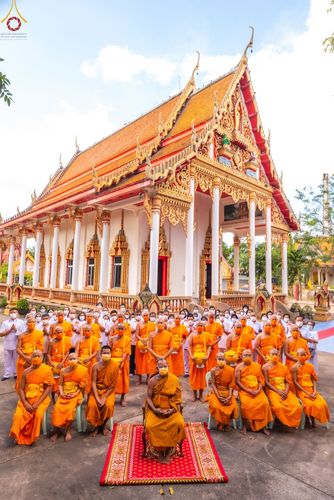 ภาพ No.67405:พิธีอุปสมบทวัดอินทโชติสังฆโพธาราม อ.พนมสารคาม จ.ฉะเชิงเทรา รับบุญจัดงานโดย สำนักงานวัดฯ เมื่อวันที่ 7 ธันวาคม พ.ศ. 2565