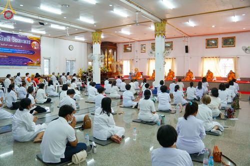 พิธีอุปสมบทวัดละหาร อ.บางบัวทอง    จ.นนทบุรี รับบุญจัดงานโดย สำนักต่างประเทศ เมื่อวันที่ 7 ธันวาคม พ.ศ. 2565