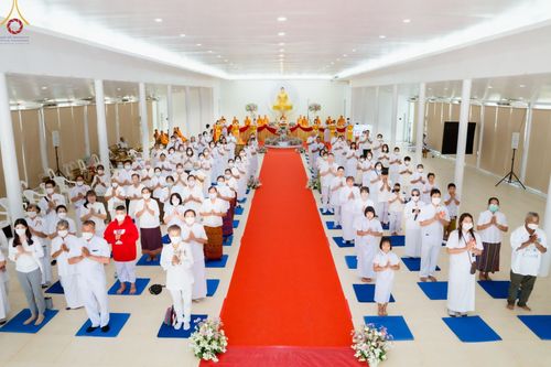 ภาพ No.63456:พิธีทอดกฐินสามัคคี เพื่อสร้างห้องแก้วหอฉันคุณยาย ณ ธุดงคสถานปราจีนบุรี  อ.เมือง จ.ปราจีนบุรี วันเสาร์ที่ 29 ตุลาคม พ.ศ. 2565