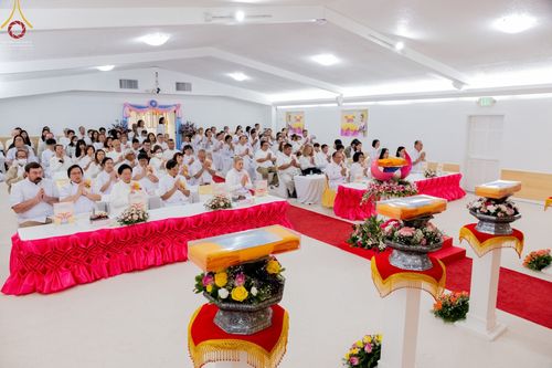 ภาพ No.63959:พิธีทอดกฐินสามัคคี ประจำปีพุทธศักราช 2565 ณ วัดพระธรรมกายจอร์เจีย ประเทศสหรัฐอเมริกา วันอาทิตย์ที่  23  ตุลาคม  พ.ศ. 2565