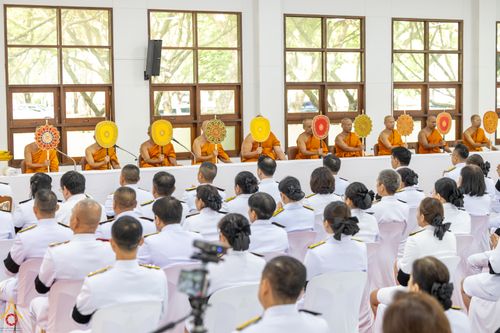 ภาพ No.335919:วันพุธที่ 17 มิถุนายน พ.ศ.2569 พิธีบำเพ็ญกุศลทักษิณานุปทานสัตตมวาร (ครบ 7 วัน) อุทิศถวายพระกุศล แด่สมเด็จพระเจ้าลูกเธอ เจ้าฟ้ากรมหลวงราชสาริณีสิริพัชร มหาวัชรราชธิดา ณ วัดพระธรรมกาย จังหวัดปทุมธานี