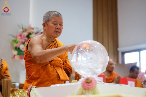 ภาพ No.345229:วันเสาร์ที่ 22 สิงหาคม พ.ศ.2569 พิธีฉลองอาคารสมปรารถนา  ณ วัดกลางธนรินทร์ ต.บ้านแป้ง อ.พรหมบุรี จ.สิงห์บุรี