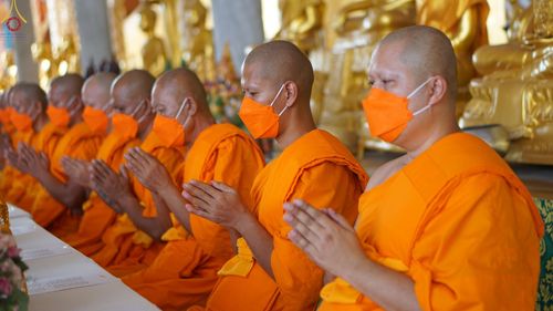 ภาพ No.66176:พิธีอุปสมบทวัดราษฎร์ประคองธรรม อ.บางใหญ่ จ.นนทบุรี รับบุญจัดงานโดยสำนักต่างประเทศ เมื่อวันที่ 7 ธันวาคม พ.ศ. 2565