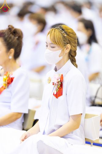 ภาพ No.92177:พิธีบูชาข้าวพระ ในวันทอดกฐินสามัคคี อาทิตย์ต้นเดือนที่ 5 พฤศจิกายน พ.ศ. 2566 ณ วัดพระธรรมกาย จ.ปทุมธานี