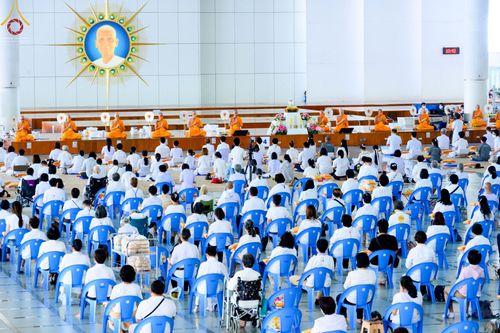 ภาพ No.64890:พิธีบุพเปตพลี ครั้งที่ 129 เพื่ออุทิศบุญกุศลแด่บรรพบุรุษผู้ล่วงลับ วันที่ 23 พฤศจิกายน พ.ศ. 2565 ณ วัดพระธรรมกาย