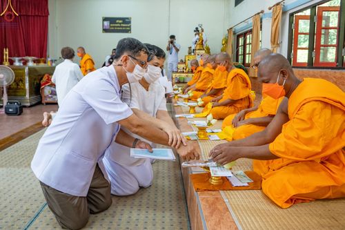 ภาพ No.67205:พิธีอุปสมบทวัดโสภณาราม อ.ลำลูกกา จ.ปทุมธานี รับบุญจัดงานโดย สำนักประธานคณะกรรมการบริหาร เมื่อวันที่ 9 ธันวาคม พ.ศ. 2565