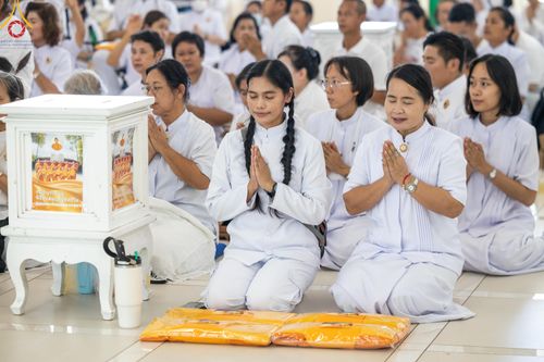 ภาพ No.137763:พิธีอุปสมบทสามเณรอุทิศชีวิต 11 รูป วันวิสาขบูชา พุธที่ 22 พฤษภาคม พ.ศ.2567 ณ อุโบสถ วัดพระธรรมกาย