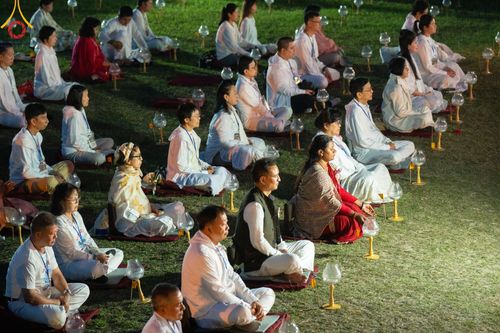 ภาพ No.314283:วันอังคารที่ 17 มีนาคม พ.ศ. 2569 พิธีจุดประทีปเป็นพุทธบูชา ณ วิหารมายาเทวี ลุมพินี ประเทศเนปาล