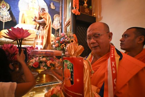 ภาพ No.278940:วันที่ 5 พฤศจิกายน 2568 กฐินสมทบวัดต่างประเทศ โดยคณะศิษยานุศิษย์ บูชาธรรม 81 ปี หลวงพ่อธัมมชโย ณ วัดมหาโพธิ์ เมืองพุทธคยา ถวายแด่  วัดพุทธนานาชาติเพื่อสวัสดิการสากล  (Buddha International Welfare Mission)  เมืองพุทธคยา ประเทศอินเดีย