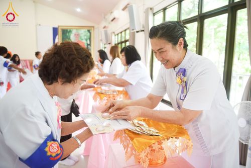 ภาพ No.225864:วันอาทิตย์ที่ 18 พฤษภาคม พ.ศ. 2568 ศูนย์ปฏิบัติธรรมสระบุรี ได้จัดพิธีทอดผ้าป่าฟื้นฟูพระพุทธศาสนา และพิธีมอบใบประกาศนียบัตรเชิดชูเกียรติผู้นำรถ ที่ทำหน้าที่จัดรถเพื่อพาสาธุชนไปร่วมงานวันที่ 22 เมษายน ที่ผ่านมา