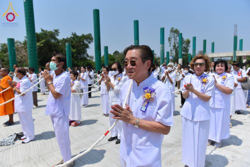 ภาพ No.131515:พิธีทอดผ้าป่ายกค้ำฟ้ามหามงคล อาคาร 80 ปี หลวงพ่อธัมมชโย ณ ศูนย์ปฏิบัติธรรมวิหารแดง ต.เจริญธรรม อ.วิหารแดง จ.สระบุรี วันที่ 17 มีนาคม พ.ศ. 2567