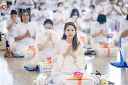 ภาพ No.102397:พิธีถวายอุปกรณ์ทำความสะอาด ณ บ้านแก้วเรือนทองคุณยายอาจารย์ฯ วัดพระธรรมกาย วันเสาร์ที่ 16 ธันวาคม พ.ศ. 2566