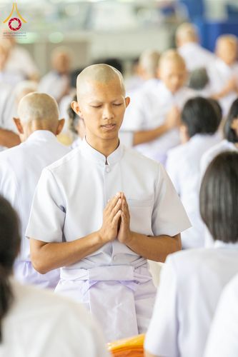 ภาพ No.321318:วันเสาร์ที่ 11 เมษายน พ.ศ.2569 พิธีขอขมาและมอบผ้าไตร โครงการอุปสมบทหมู่ บูชาธรรมหลวงพ่อธัมมชโย พ.ศ.2569 โครงการอุปสมบทหมู่ธรรมทายาท ระดับอุดมศึกษา รุ่น 53 (ภาคฤดูร้อน) ณ วัดพระธรรมกาย ปทุมธานี