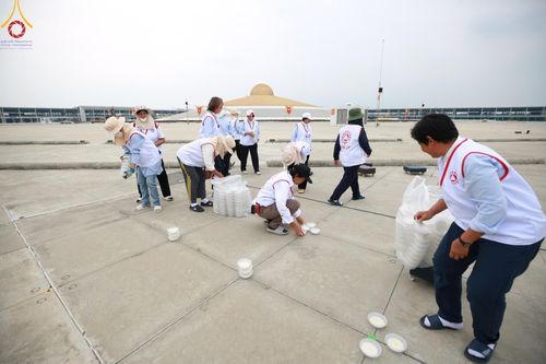 ภาพ No.122397:V.23 อีกนิด การเตรียมงาน เก็บงาน การรับบุญของเจ้าหน้าที่หน่วยงานต่างๆ เพื่อโครงการธรรมยาตรา ปีที่ 12 ระหว่างวันที่ 2 - 31 มกราคม พ.ศ. 2567