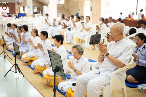 ภาพ No.101139:พิธีอุปสมบทหมู่ ในโครงการอุปสมบทบูชาธรรม มหาปูชนียาจารย์ พ.ศ. 2566 ณ วัดท่าเกวียน อำเภอพนมสารคาม จังหวัดฉะเชิงเทรา วันที่ 5 ธันวาคม พ.ศ. 2566