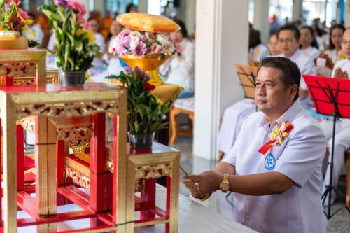 ภาพ No.204637:พิธีทอดผ้าป่าทำนุบำรุงศาสนสถาน ณ วัดเกิดการอุดม ตำบลคลองสาม อำเภอคลองหลวง จังหวัดปทุมธานี ในโครงการธรรมยาตรา กตัญญูบูชา มหาปูชนียาจารย์ พระมงคลเทพมุนี(สด จนฺทสโร) พระผู้ปราบมาร อนุสรณ์สถาน 7 แห่ง ปีที่ 13 วันที่ 30 มกราคม พ.ศ. 2568