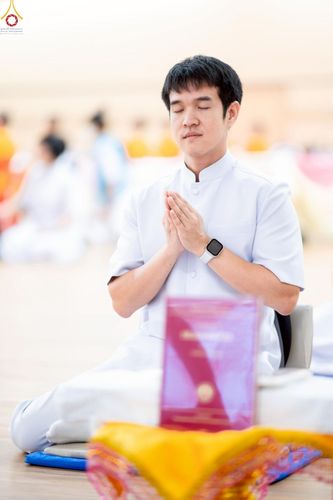 ภาพ No.228323:วันอาทิตย์ที่ 8 มิถุนายน พ.ศ. 2568 พิธีถวายทุนสนับสนุนพระไตรปิฎกฉบับธรรมชัย และอนุรักษ์คัมภีร์โบราณ ณ ห้องแก้วสารพัดนึก 2 วัดพระธรรมกาย