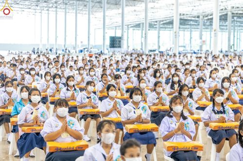 ภาพ No.89662:อบรมเชิงปฏิบัติการจัดกิจกรรมทอดกฐินสัมฤทธิ์ และพิธีมอบผ้าไตรประธานกฐินสัมฤทธิ์เด็กดี V-Star ประจำปีพุทธศักราช 2566  วันเสาร์ที่ 9 กันยายน พ.ศ. 2566 ณ สภาธรรมกายสากล วัดพระธรรมกาย จ.ปทุมธานี