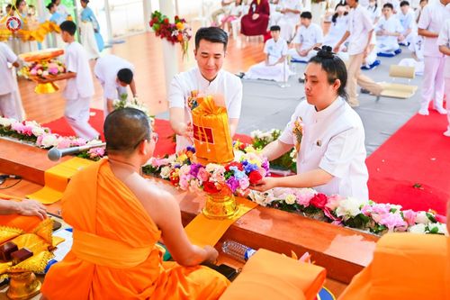 ภาพ No.171348:พิธีทอดกฐินพระนานาชาติเพื่อสร้างทุกสิ่ง  ณ ศูนย์ฝึกอบรมพุทธบุตรนานาชาติ อ.กบินทร์บุรี จ.ปราจีนบุรี วันที่ 27 ตุลาคม พ.ศ. 2567