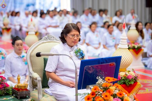 ภาพ No.256044:วันที่ 12 ตุลาคม พ.ศ. 2568 พิธีทอดกฐินวัดพระธรรมกายสวิตเซอร์แลนด์  ณ หอประชุมโรงเรียน Obergoldbach เมือง Bern ประเทศสวิตเซอร์แลนด์