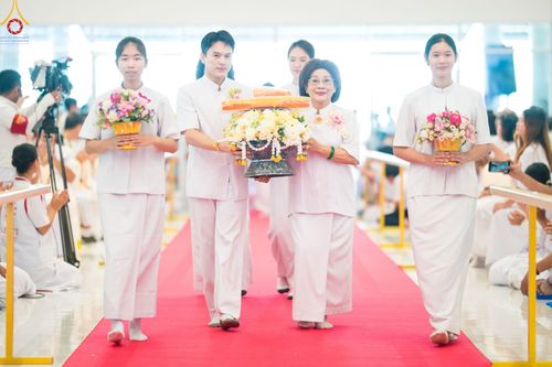 ภาพ No.128861:พิธีทอดผ้าป่าฉลองมหารัตนเจดีย์สิริปทุมสวรรค์ ณ ศูนย์ปฏิบัติธรรมภาคใต้ อ.บางกล่ำ จ.สงขลา วันที่ 10 มีนาคม พ.ศ. 2567