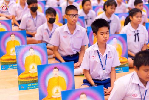 ภาพ No.103641:วันรวมพลังเด็กดี V-star ผู้นำฟื้นฟูศีลธรรมโลก จังหวัดสมุทรปราการ วันพุธที่ 20 ธันวาคม พ.ศ. 2566 ณ เมืองโบราณ จ.สมุทรปราการ