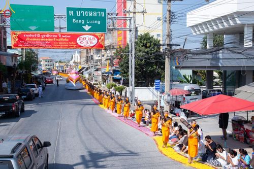 ภาพ No.116625:พิธีต้อนรับพระธรรมยาตรา ปีที่ 12 ณ อนุสรณ์สถานบางปลา จ.นครปฐม วันที่ 21 มกราคม พ.ศ. 2567