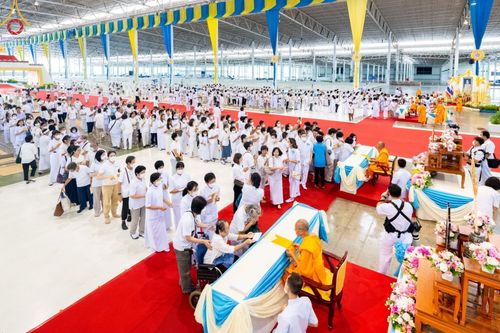 พิธีมุทิตาสักการะ พระราชาคณะ และพระครูสัญญาบัตร วันอาทิตย์ที่ 30 กรกฎาคม พ.ศ. 2566  ณ สภาธรรมกายสากล วัดพระธรรมกาย