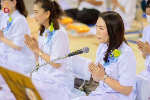 ภาพ No.120611:พิธีถวายภัตตาหารเป็นสังฆทาน แด่คณะพระธรรมยาตรา ปีที่ 12 วันที่ 29 มกราคม พ.ศ. 2567 ณ สภาธรรมกายสากล วัดพระธรรมกาย