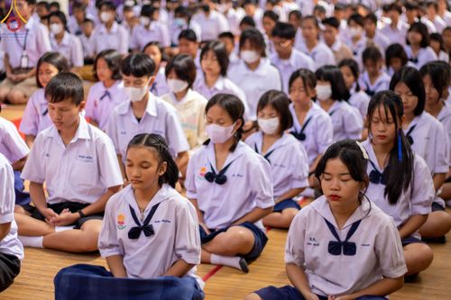 ภาพ No.102676:วันรวมพลังเด็กดี V-Star คนดีศรีชัยภูมิ จังหวัดชัยภูมิ ณ วัดไพรีพินาศ อ.เมือง จ.ชัยภูมิ วันที่ 1 ธันวาคม พ.ศ. 2566