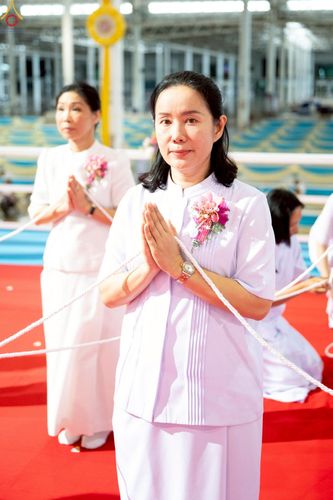 ภาพ No.235574:วันอาทิตย์ที่ 27 กรกฎาคม พ.ศ. 2568 พิธีจุดเทียนใจ ไฟนิรันด์ อนันตชัย ณ วัดพระธรรมกาย จ.ปทุมธานี