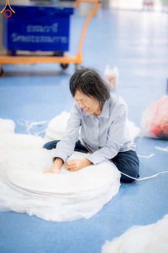 ภาพ No.218331:วันที่ 12-18 เมษายน พ.ศ. 2568 พระภิกษุและเจ้าหน้าที่อาสาสมัคร เตรียมพื้นที่ต้อนรับพักค้างพระสังฆาธิการ เนื่องในงานวันคุ้มครองโลก 22 เมษายน พ.ศ. 2568