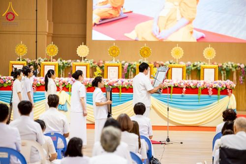 ภาพ No.232516:วันอาทิตย์ที่ 6 กรกฏาคม พ.ศ. 2568 พิธีมุทิตาสักการะพระครูสัญญาบัตร ปีพุทธศักราช 2568 ณ ห้องแก้วสารพัดนึก2 สภาธรรมกายสากล วัดพระธรรมกาย