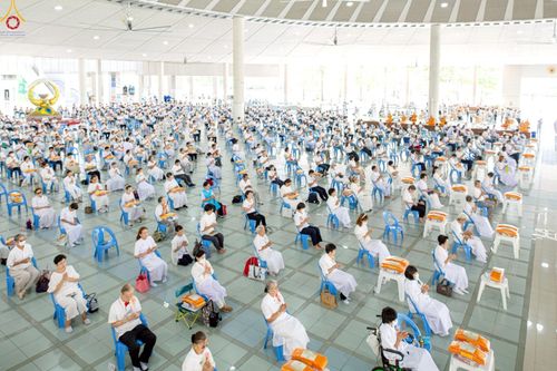 ภาพ No.237958:วันเสาร์ที่ 9 สิงหาคม พ.ศ. 2568 (วันพระ ขึ้น 15 ค่ำ เดือน 9) พิธีบุพเปตพลี ครั้งที่ 168 ร่วมอุทิศบุญแด่หมู่ญาติที่ล่วงลับไปแล้ว และสืบทอดอายุพระพุทธศาสนา ณ หอฉันคุณยายอาจารย์ฯ วัดพระธรรมกาย