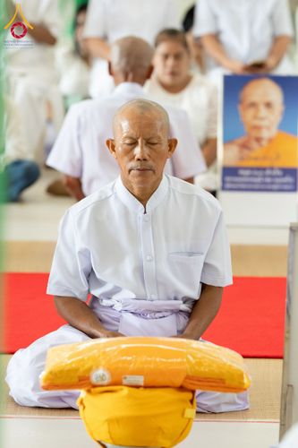 ภาพ No.244690:วันเสาร์ที่ 6 กันยายน พ.ศ. 2568 พิธีขอขมา-รับผ้าไตรของนาคธรรมทายาท โครงการอุปสมบทหมู่บูชาธรรมครบรอบ 108 ปี  วันครูผู้ค้นพบวิชชาธรรมกาย ณ โบสถ์พระไตรปิฎก วัดพระธรรมกาย