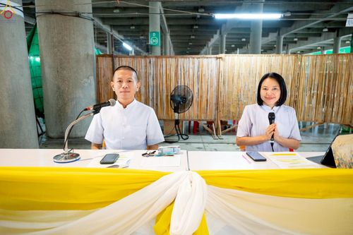 ภาพ No.242960:วันที่ 31 สิงหาคม พ.ศ. 2568 พิธีตัดปอยผมและปลงผม โครงการอุปสมบทหมู่บูชาธรรม ครบรอบ 108 ปี วันครูผู้ค้นพบวิชชาธรรมกาย ณ วัดพระธรรมกาย